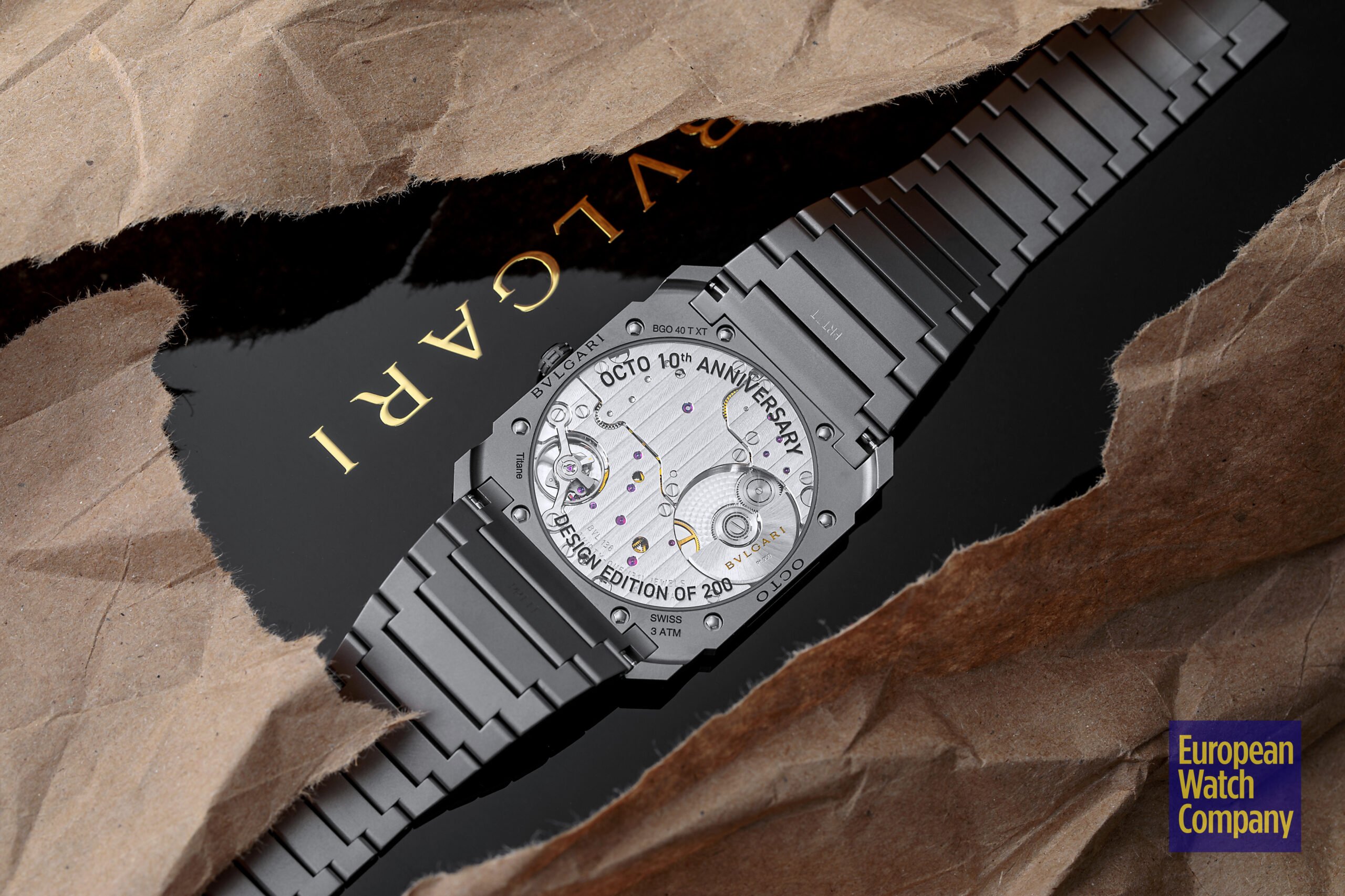 Bvlgari Octo Finissimo 10th Anniversary "Sketch Dial" Limited Edition