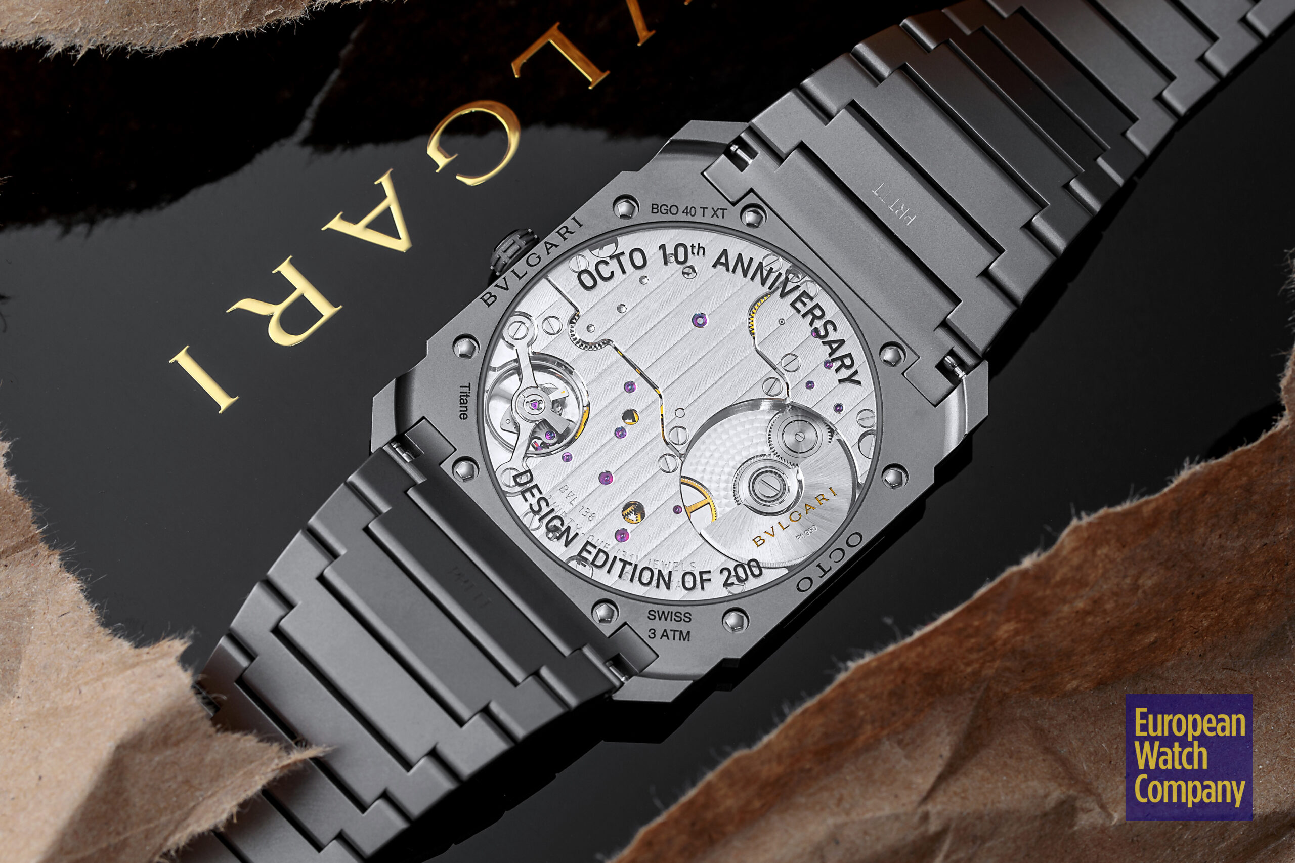 Bvlgari Octo Finissimo 10th Anniversary "Sketch Dial" Limited Edition