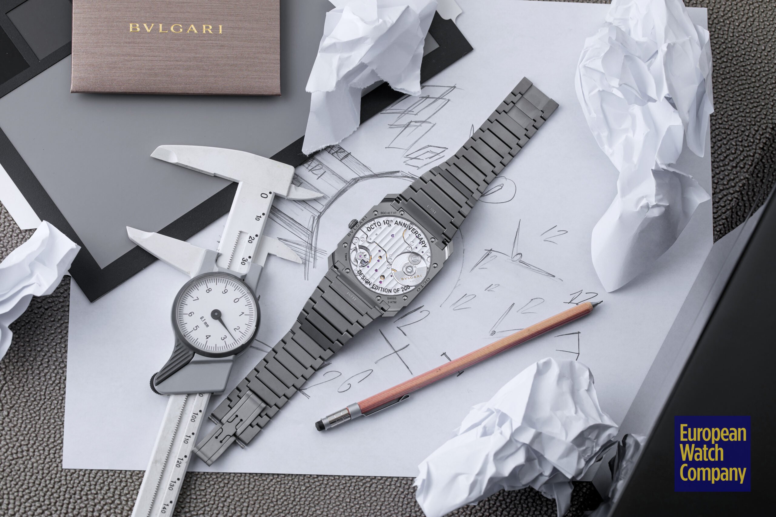 Bvlgari Octo Finissimo 10th Anniversary "Sketch Dial" Limited Edition