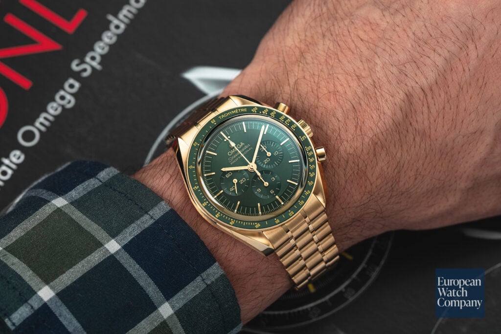 Omega Speedmaster Moonwatch Professional "Moonshine" Green Dial 310.60.42.50.10.001