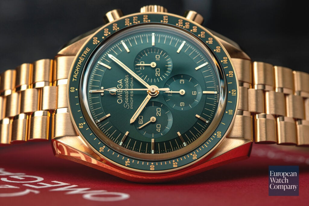 Omega Speedmaster Moonwatch Professional "Moonshine" Green Dial 310.60.42.50.10.001