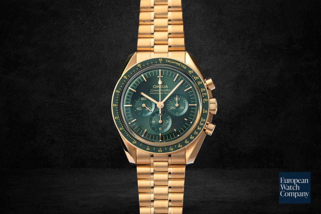 Omega Speedmaster Moonwatch Professional "Moonshine" Green Dial 310.60.42.50.10.001