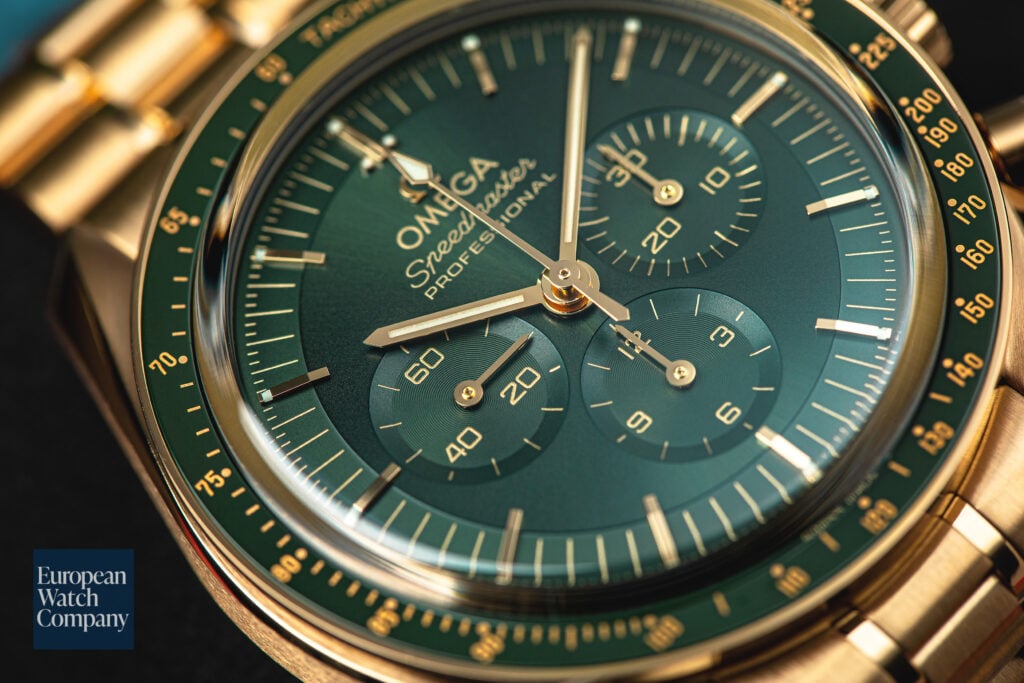 Omega Speedmaster Moonwatch Professional "Moonshine" Green Dial 310.60.42.50.10.001