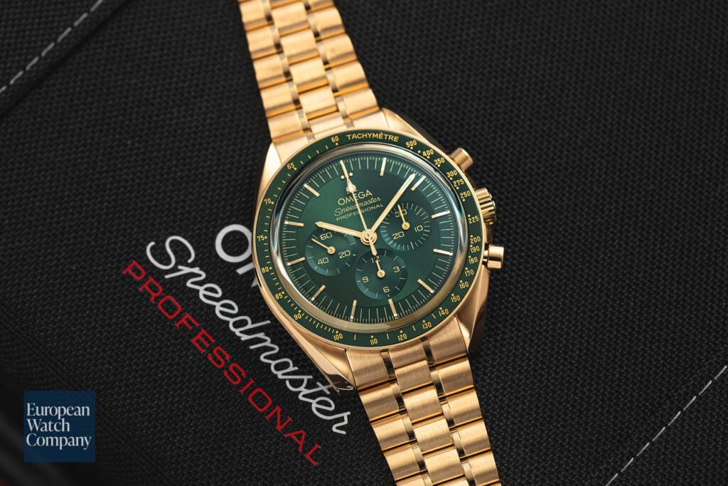 Omega Speedmaster Moonwatch Professional "Moonshine" Green Dial 310.60.42.50.10.001