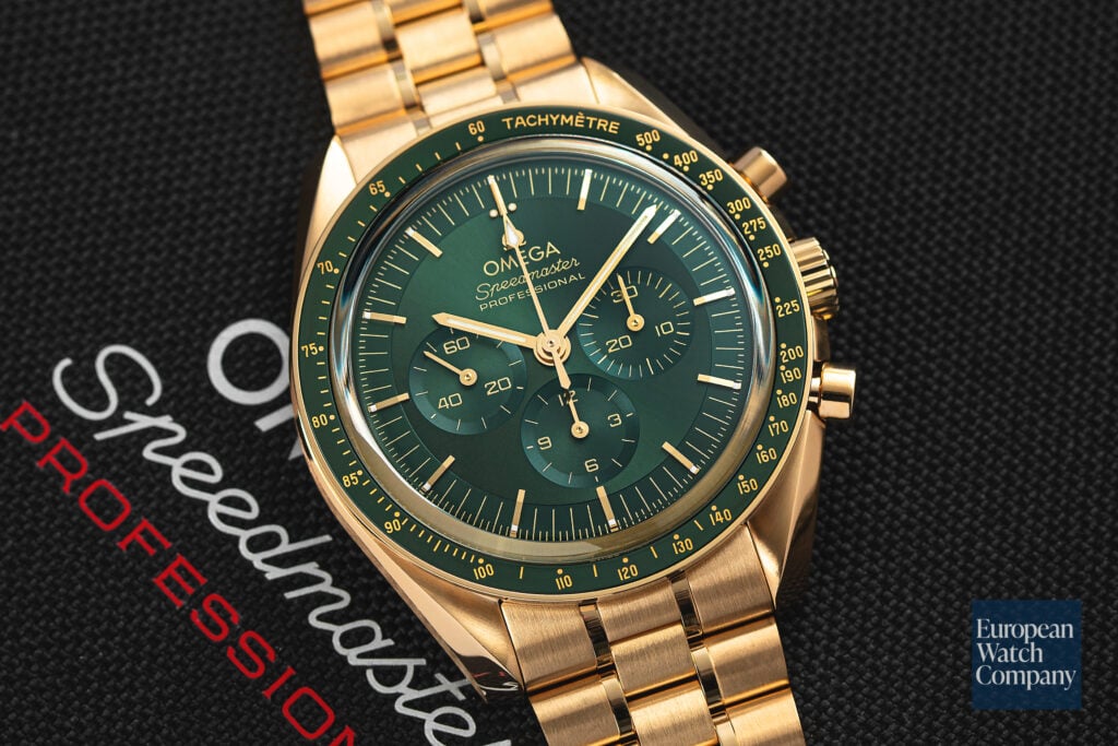 Omega Speedmaster Moonwatch Professional "Moonshine" Green Dial 310.60.42.50.10.001