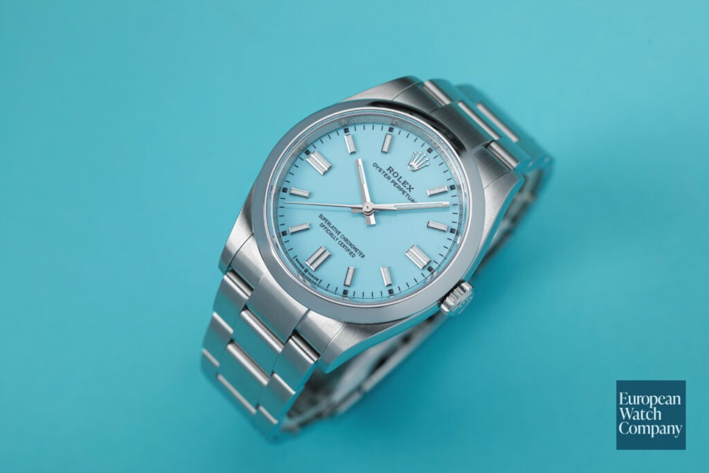 Rolex Oyster Perpetual 36 Turquoise Blue Ref. 126200