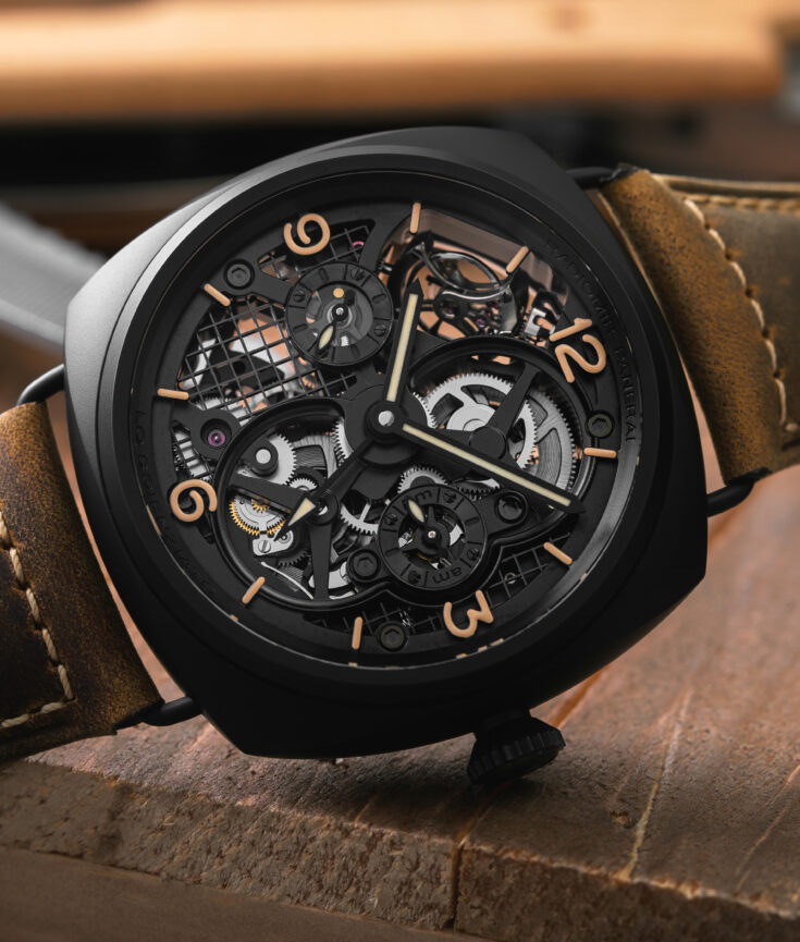 HERO: Panerai Radiomir Tourbillon GMT Ceramic "Lo Scienziato" PAM 348 Limited Edition