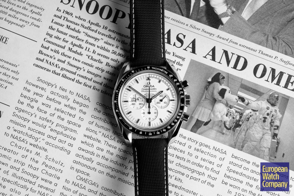 To The Moon: The Omega Speedmaster Professional Apollo 13 Silver Snoopy  Award - THE COLLECTIVE