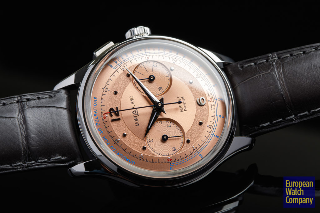 Montblanc-Heritage-Spirit-Pulsograph-Salmon-Dial-Monopusher-119914