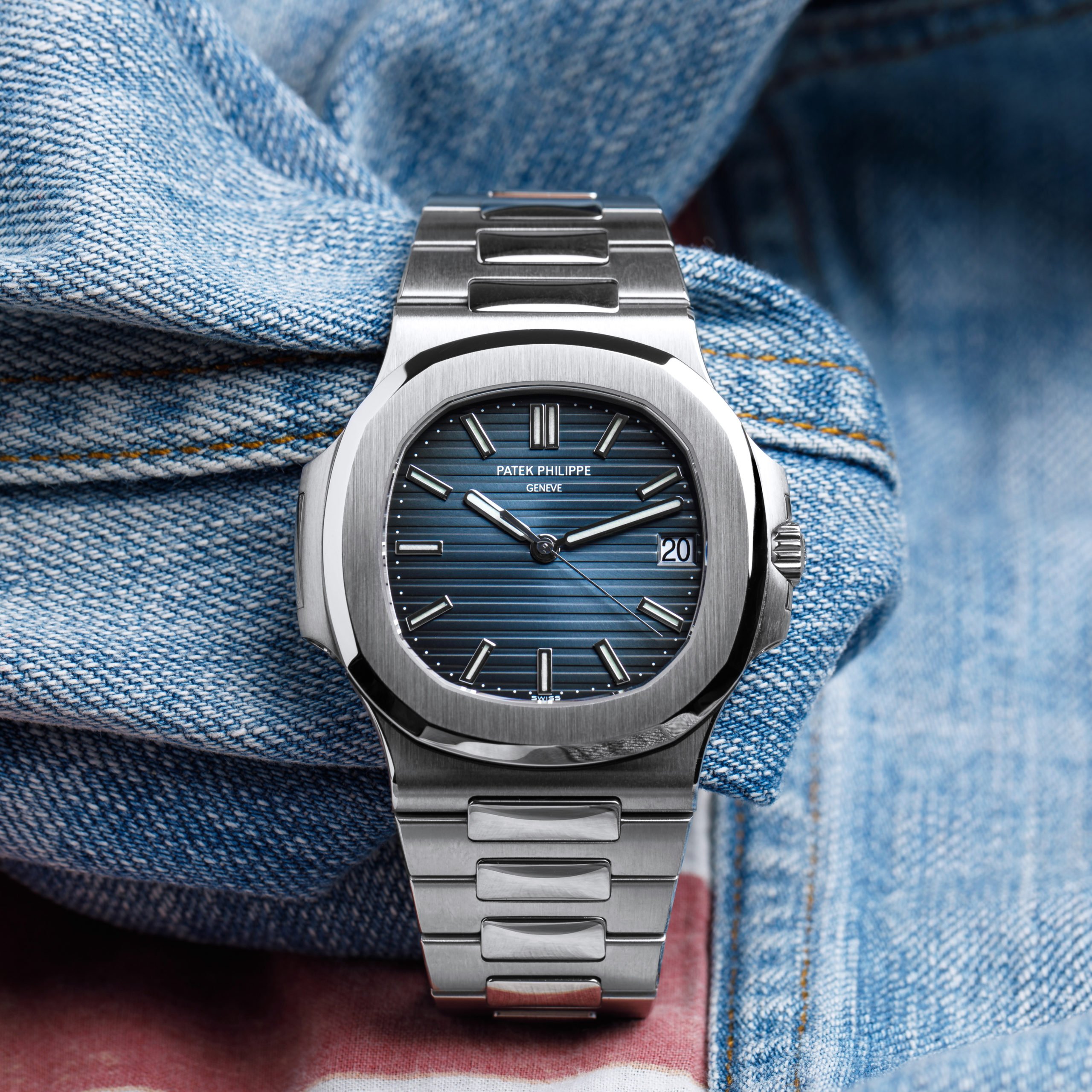 Patek Philippe Nautilus Stainless Steel Blue Dial 5711/1A-010 -, Timepiece  Trader